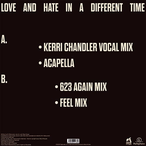 Love and Hate in a Different Time (Kerri Chandler Remixes)