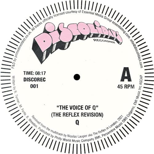 The Voice Of Q / Everybody Loves A Good Funk [The Reflex Revisions]